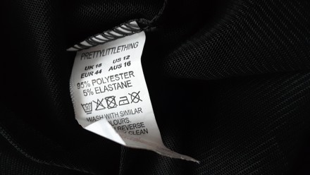 Прозрачное платье - сетка чёрного цвета британского бренда Prettylittlething раз. . фото 6