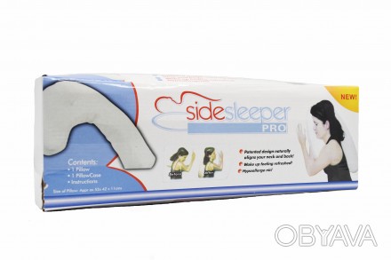 Эргономичная подушка Side Sleeper Pro (Сайд Слипер Про) значительно улучшит каче. . фото 1