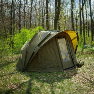 Удобная трёхместная палатка будет замечательным укрытием от дождя, ветра, снега,. . фото 7