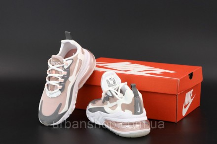 Жіночі кросівки Найк Nike Air Max 270 Grey Beige
Розміри: 36, 37, 38, 39, 40.. . фото 2