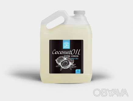 Кокосовое масло organic extra virgin это натуральный продукт, который можно испо. . фото 1