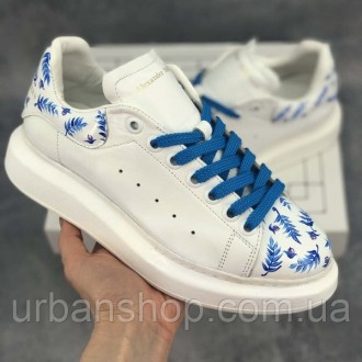 Кросівки кеди ALEXANDER MCQUEEN ВЗУТТЯ ALEXANDER MCQUEEN WHITEBLUE LEAF
Розмір: . . фото 9