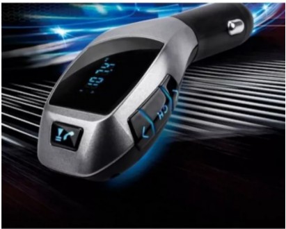 FM трансмиттер HZ H20 от прикуривателя, модулятор с Bluetooth, USB, microSD, AUX. Київ. фото 1 FM трансмиттер HZ H20 от прикуривателя, модулятор с Bluetooth, USB, microSD, AUX. Київ. фото 1