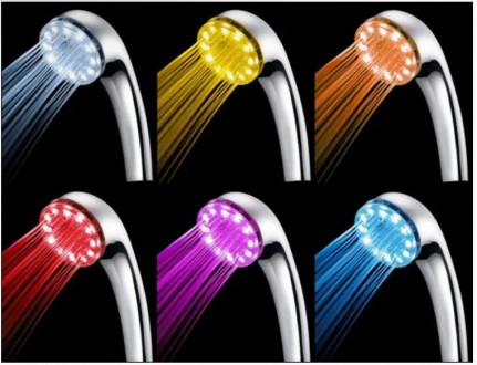 Насадка лейка для душа с подсветкой LED SHOWER, 7 цветов, без батареек.
Светодио. . фото 5