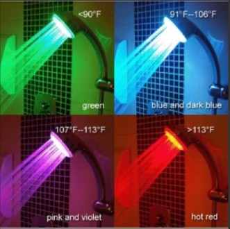 Насадка лейка для душа с подсветкой LED SHOWER, 7 цветов, без батареек.
Светодио. . фото 3