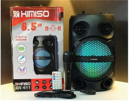 Портативная Bluetooth колонка с микрофоном Kimiso QS-611
Kimiso QS-611 популярна. . фото 3