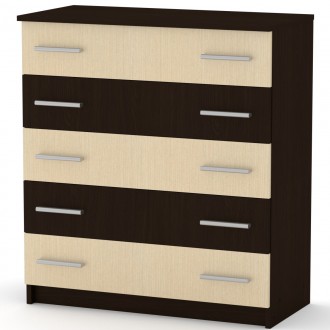 Комод-5L Компанит 88х40х18 см Венге. Киев. фото 1 Комод-5L Компанит 88х40х18 см Венге. Киев. фото 1