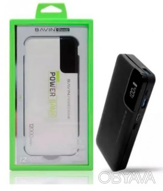 Внешний аккумулятор (power bank) BAVIN 12000мАч