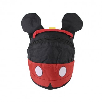 Детский рюкзак Lesko W640 Mickey Mouse с ремешком анти-потеряшкой дошкольный
. . фото 2