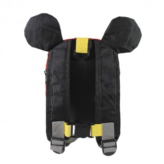 Детский рюкзак Lesko W640 Mickey Mouse с ремешком анти-потеряшкой дошкольный
. . фото 4