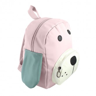 Детский рюкзак Lesko 689hy Pink Puppy 20-35L школьная сумка. . фото 2