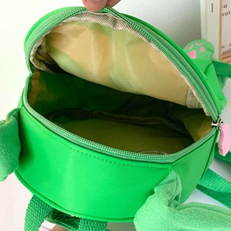 Детский рюкзак Animals Lesko 201028 Green с ремешком анти-потеряшкой. . фото 9