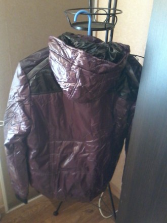 Новая мужская демисезонная куртка, молодежная, внутри на флисе и  синтепоне.Модн. . фото 7