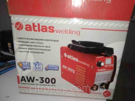 Сварочный инвертор Atlas welding AW-300 (300 А, дисплей). Это аппарат для провед. . фото 3