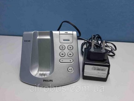 Док станция PHILIPS CD 240 с блоком питания. Функция Caller ID; тип звонка: поли. . фото 2