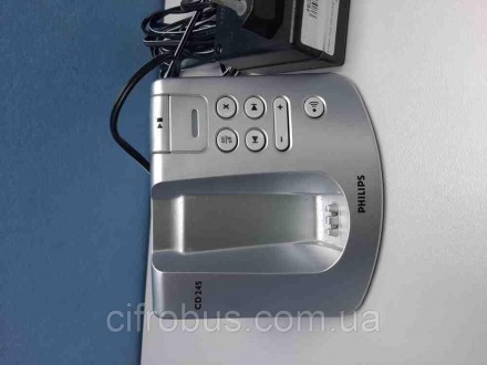 Док станция PHILIPS CD 240 с блоком питания. Функция Caller ID; тип звонка: поли. . фото 3