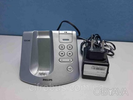 Док станция PHILIPS CD 240 с блоком питания. Функция Caller ID; тип звонка: поли. . фото 1