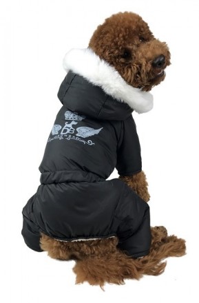 Зимняя одежда костюм для собак, зимний комбинезон для собаки теплый на меху на з. . фото 2
