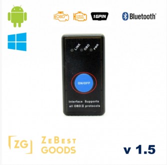 Автосканер ELM327 Bluetooth является современным и удобным инструментом для пров. . фото 2