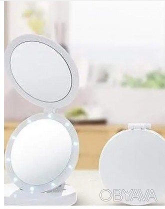  
Зеркало для макияжа Large LED Mirror с LED-подсветкой - это отличный инструмен. . фото 1