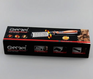 Фен щетка-расческа Gemei GM-4828 - отличный выбор. если вы ищете универсальный и. . фото 5