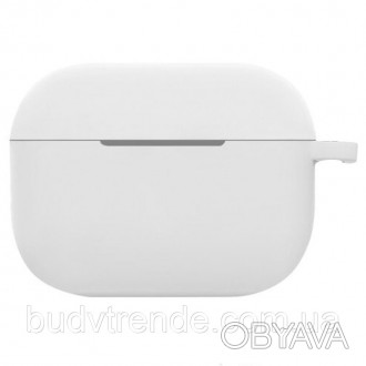 Силиконовый футляр New с карабином для наушников Airpods Pro (Зеленый / Army gre. . фото 1