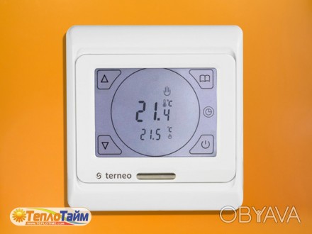Комнатный термостат terneo sen - сенсорный терморегулятор для инфракрасного обог. . фото 1