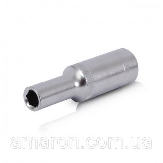 Головка шестигранная удлиненная 1/2", 11ммx78мм Cr-V INTERTOOL ET-0111. Харьков. фото 1