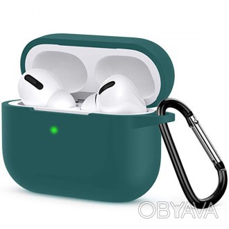 Чехол с карабином iLoungeMax TPU Case для AirPods Pro - это аксессуар, который о. . фото 1