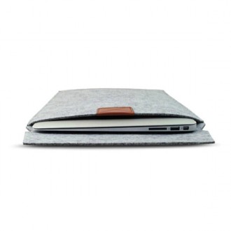 Чехол из войлока iLoungeMax Felt Case Light Grey для MacBook 12" | Air 11". Киев. фото 1 Чехол из войлока iLoungeMax Felt Case Light Grey для MacBook 12" | Air 11". Киев. фото 1
