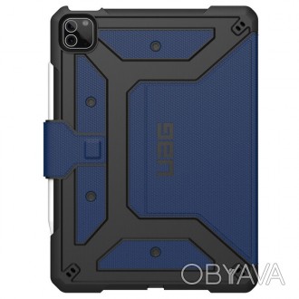 Противоударный чехол-книжка UAG Metropolis Cobalt для iPad Pro 11" M1 (2021) | i. . фото 1