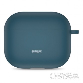 Силиконовый чехол с карабином ESR Bounce Protective Silicone защитит ваши AirPod. . фото 1