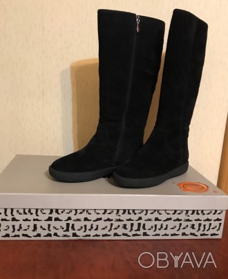 Новые женские зимние чёрные сапоги торговой марки Welfare. Модель выполнена в кл. . фото 1