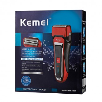 Мужская электробритва Kemei — незаменимое устройство для качественного бритья
Ke. . фото 8