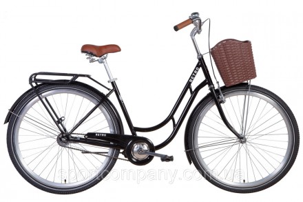 Велосипед 28" Dorozhnik RETRO 2021 (черный). Каменское. фото 1 Велосипед 28" Dorozhnik RETRO 2021 (черный). Каменское. фото 1