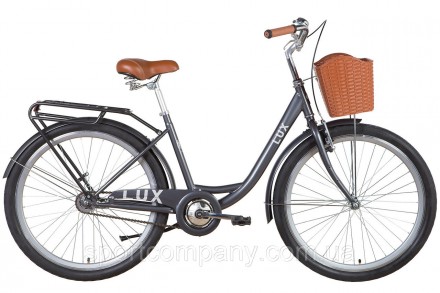Велосипед 26" Dorozhnik LUX 2022 (темно-серый). Каменское. фото 1 Велосипед 26" Dorozhnik LUX 2022 (темно-серый). Каменское. фото 1