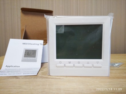 LCD газового котла терморегулятор MINCO HEAT E7CB , запрограмований кімнатний те. . фото 2