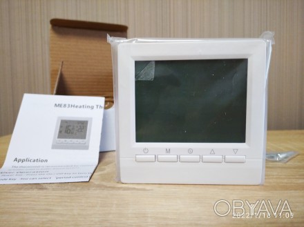 LCD газового котла терморегулятор MINCO HEAT E7CB , запрограмований кімнатний те. . фото 1
