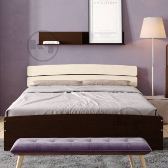 Ліжко Модерн 140 Компаніт - зручна і практична меблі для дому, характеризується . . фото 3