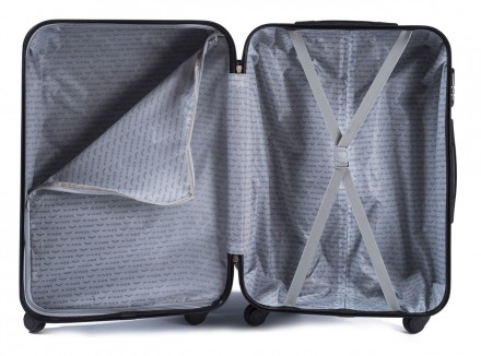 
Средний пластиковый чемодан Wings 304 от известной компании WINGS создан для са. . фото 4