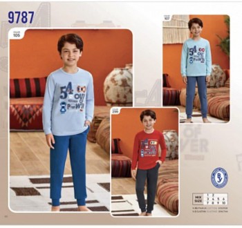 Пижама для мальчика Арт. 9787-107
Цвет: 107
Состав: 95% хлопок 5% эластан
Размер. . фото 3