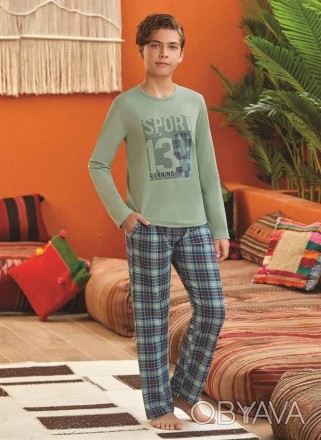 Пижама для мальчика Арт. 9602-499
Цвет: оливковая
Состав: 95% хлопок 5% эластан
. . фото 1