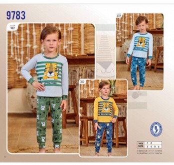 Пижама для мальчика Арт. 9783-207
Цвет: 207
Состав: 95% хлопок 5% эластан
Размер. . фото 3