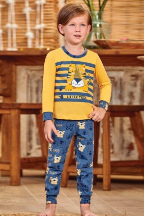 Пижама для мальчика Арт. 9783-277
Цвет: 277
Состав: 95% хлопок 5% эластан
Размер. . фото 2