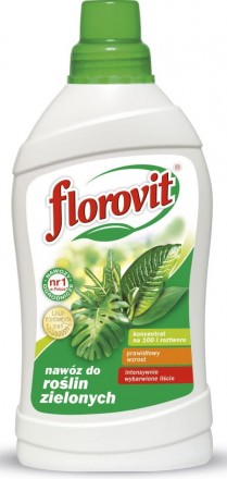 FLOROVIT добриво для зелених рослин 1л. Флоровіт. Тернопіль. фото 1 FLOROVIT добриво для зелених рослин 1л. Флоровіт. Тернопіль. фото 1
