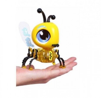 Интерактивная игрушка насекомое Робот пчела - ползает со звуковыми и световыми э. . фото 2