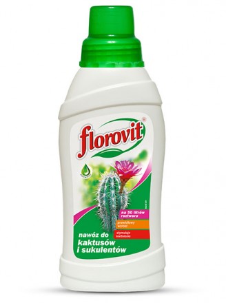 FLOROVIT добриво для кактусів та сукулентів 0,5 л. Флоровіт. Тернопіль. фото 1 FLOROVIT добриво для кактусів та сукулентів 0,5 л. Флоровіт. Тернопіль. фото 1