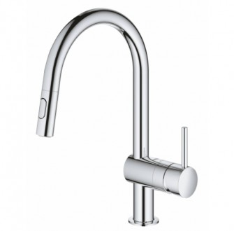 Cмеситель кухонный GROHE VENTO 30438000. Цвет хром. Регулировка расхода воды. Ра. . фото 4