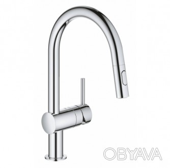 Cмеситель кухонный GROHE VENTO 30438000. Цвет хром. Регулировка расхода воды. Ра. . фото 1