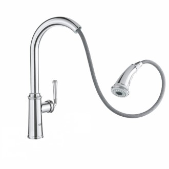 Cмеситель кухонный GROHE GLOUCESTER 30422000. Цвет хром. Регулировка расхода вод. . фото 5